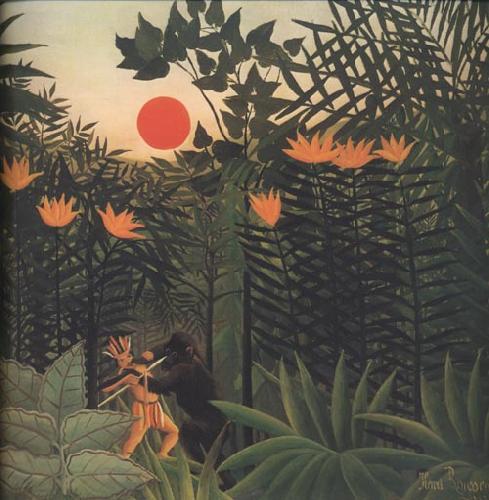 Henri Rousseau Exotic Landscape